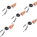 5x Interruptor Invisível Touch On/off Com Dimmer