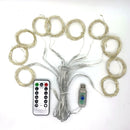 Cortina de LED decoração