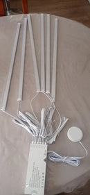 kit Led completo prático com haste de alumínio