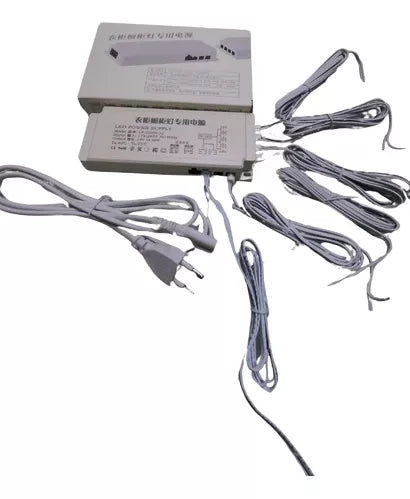 Kit Iluminação Sensor Touch Driver 12v 60w  Com 6 Fio Plugin