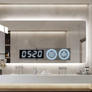 Display de espelho Multifuncional Interruptor Touch Inteligente– Desembaçador Integrado LX-24W2+1