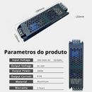 Kit LED efeito cascata 24v dc, com controlador sem fios, flexível 10m, 15m