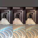 Kit LED efeito cascata 24v dc, com controlador sem fios, flexível 10m, 15m