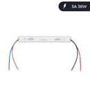 Kit 10 Fonte Slim Driver Para Perfil Fita De Led 12v 3a 36w