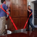 Cinta pratica Mova objetos grandes e pesados